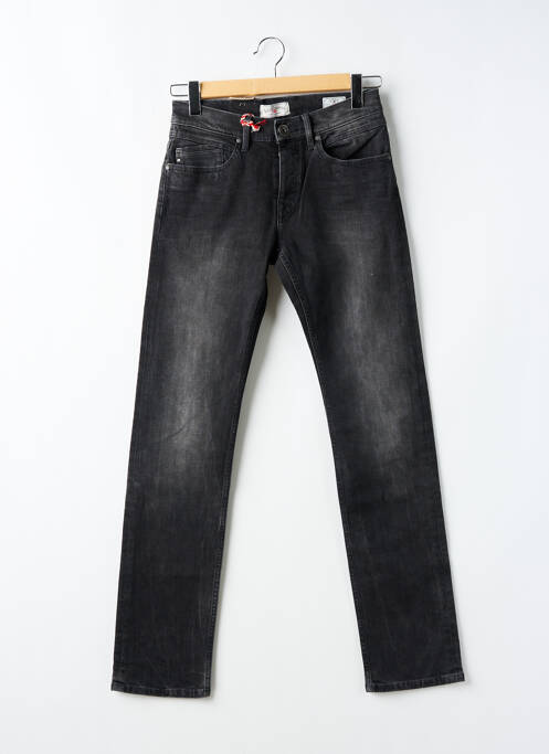 Jeans coupe droite fermeture boutonnée sur le devant taille basse noir LEE COOPER homme
