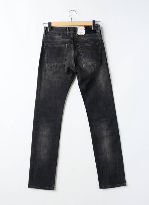 Jeans coupe droite fermeture boutonnée sur le devant taille basse noir LEE COOPER homme