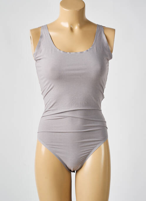 Body gris WOLFORD pour femme