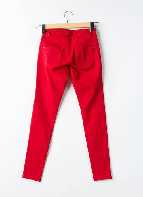 Jeans skinny rouge ONE STEP pour femme