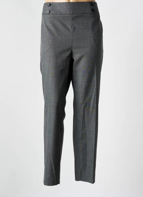 Pantalon slim gris CAROLL pour femme
