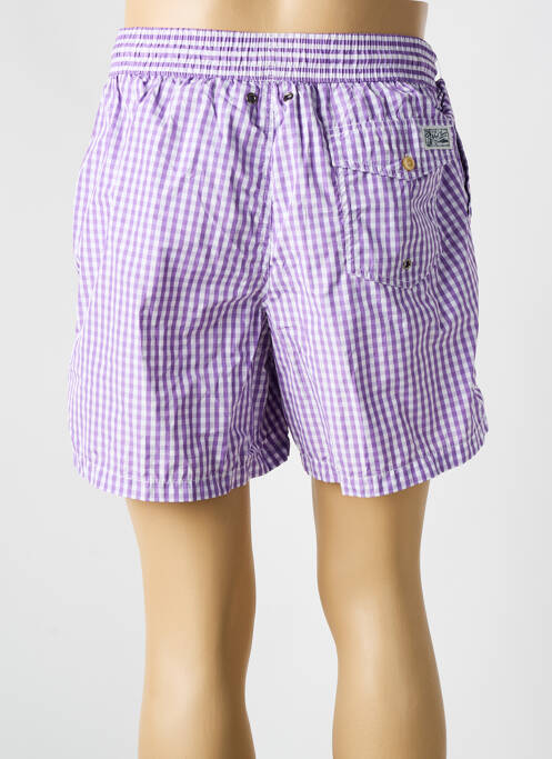 Short de bain violet RALPH LAUREN pour homme
