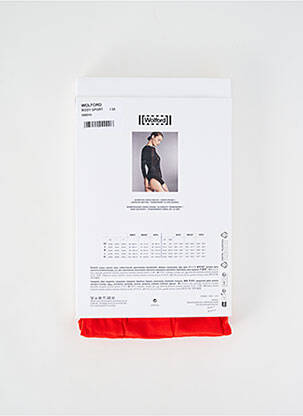 Body lingerie stretch rouge WOLFORD femme