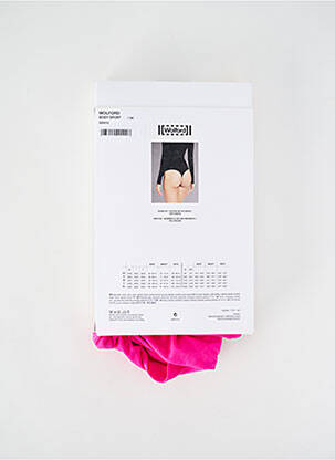 Body lingerie stretch rose WOLFORD femme