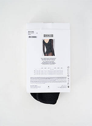 Body lingerie stretch noir WOLFORD femme