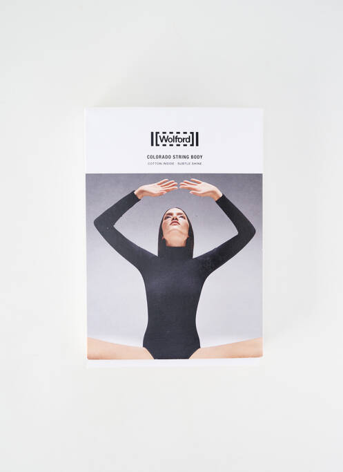 Body lingerie noir WOLFORD pour femme