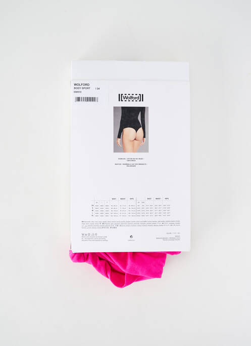 Body lingerie noir WOLFORD pour femme