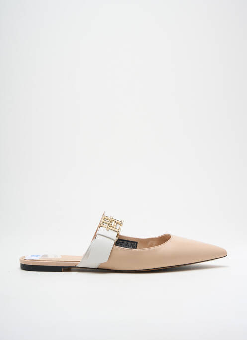 Mules/Sabots beige TOMMY HILFIGER pour femme