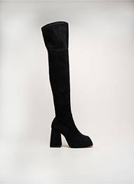 Cuissardes fermeture zippée talon de 7 à 9cm noir ALMA EN PENA femme