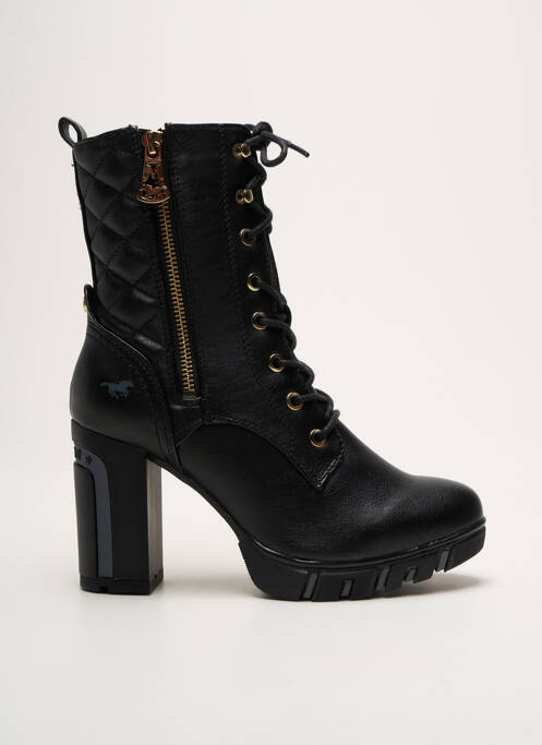 Bottines/Boots noir MUSTANG pour femme