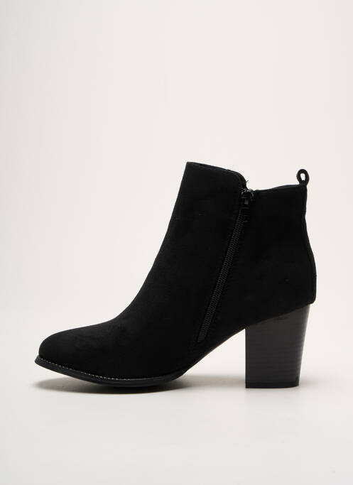 Bottines/Boots noir ELUE PAR NOUS pour femme