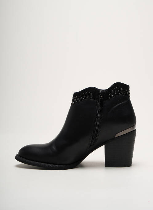Bottines/Boots noir ELUE PAR NOUS pour femme