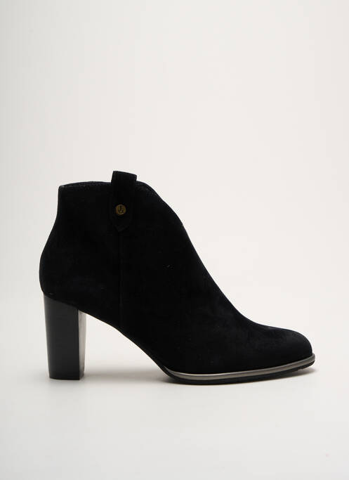 Bottines/Boots noir FUGITIVE BY FRANCESCO ROSSI pour femme