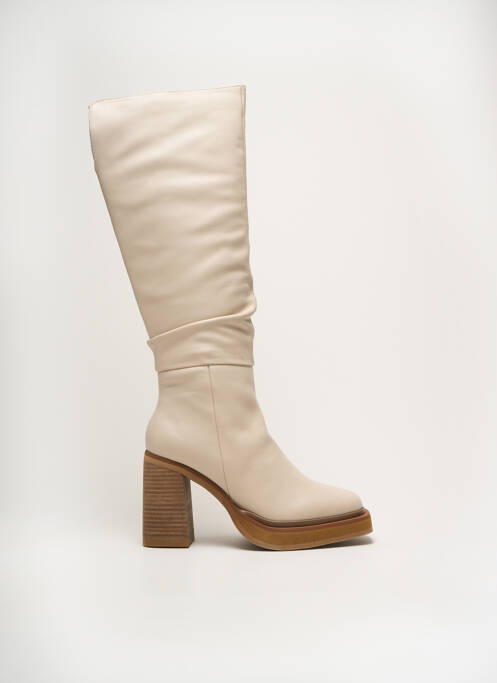Bottes beige ALMA EN PENA pour femme