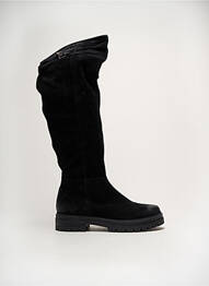 Cuissardes nubuck talon de 4 à 6cm noir MJUS femme
