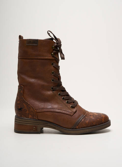 Bottes marron MUSTANG pour femme