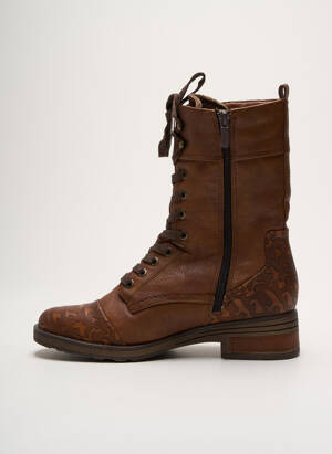 Bottines MUSTANG Pour Femme - Cuir Synthétique - Doublure Fourrure Synthétique - Membrane Tex Imperméable