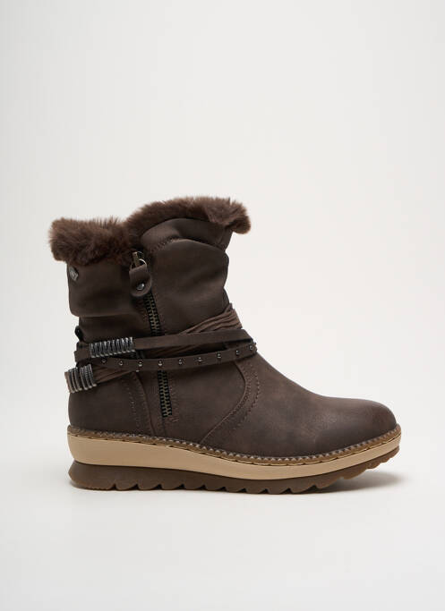 Bottines/Boots marron REFRESH pour femme