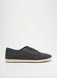 Baskets bout rond bout rond gris LAFEYT homme