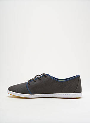 Baskets bout rond bout rond gris LAFEYT homme