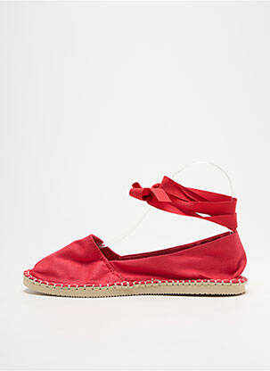 Espadrilles fermeture lacets talon plat jusqu'à 3cm rouge HAVAIANAS femme