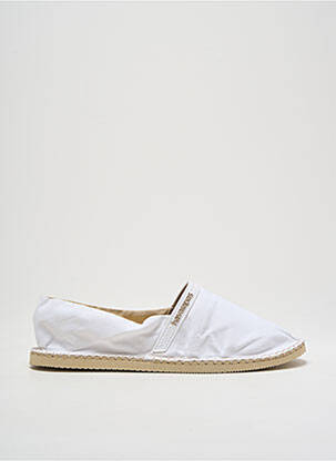Espadrilles bout rond bout rond blanc HAVAIANAS homme