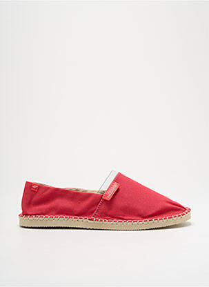 Espadrilles bout rond bout rond rouge HAVAIANAS homme
