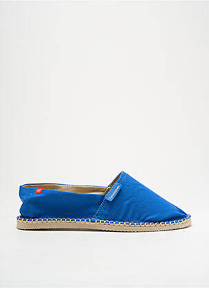 Espadrilles bout rond bout rond bleu HAVAIANAS homme