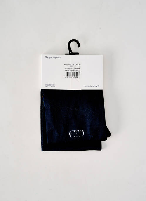 Collants noir CLOVIS & CLOTHILDE pour femme