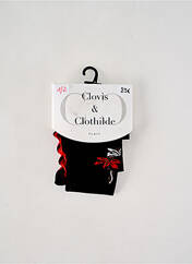 Collants noir CLOVIS & CLOTHILDE pour femme seconde vue