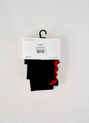 Collants noir CLOVIS & CLOTHILDE pour femme seconde vue