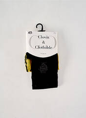 Collants noir CLOVIS & CLOTHILDE pour femme seconde vue