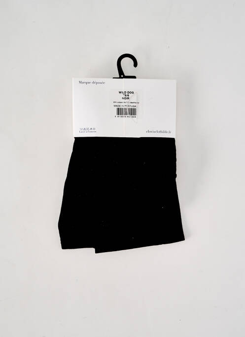 Collants noir CLOVIS & CLOTHILDE pour femme