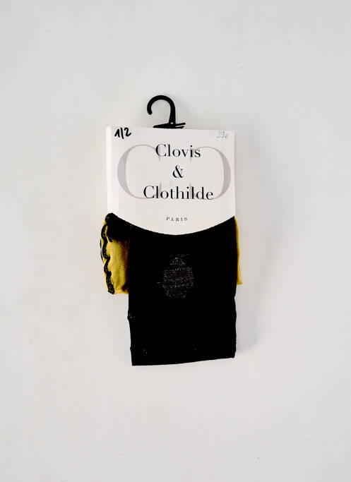 Collants noir CLOVIS & CLOTHILDE pour femme