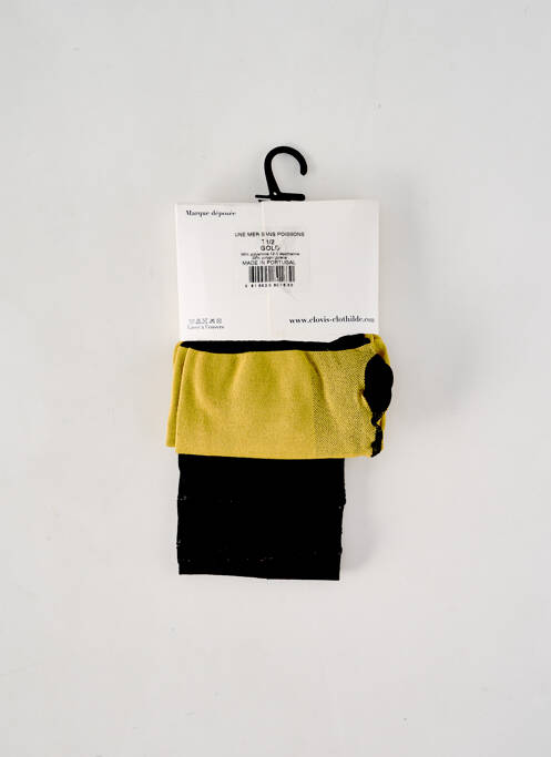 Collants noir CLOVIS & CLOTHILDE pour femme