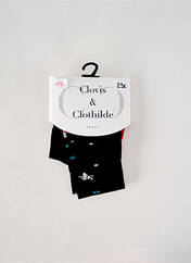 Collants noir CLOVIS & CLOTHILDE pour femme seconde vue