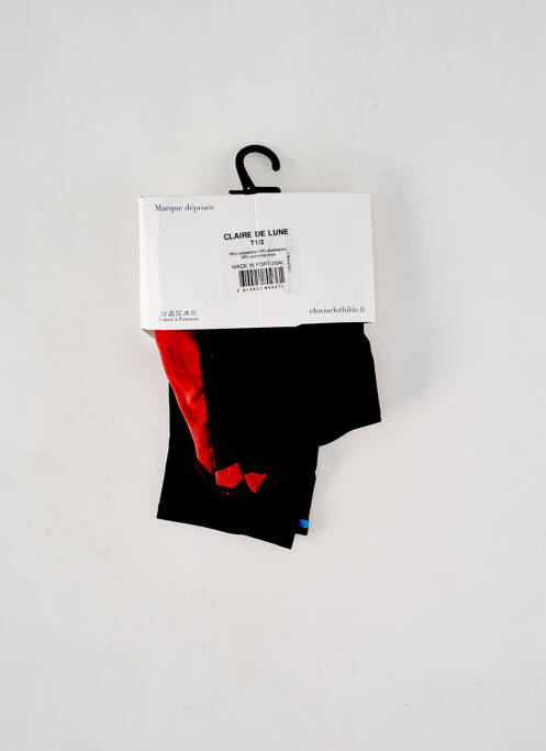 Collants noir CLOVIS & CLOTHILDE pour femme
