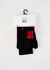 Collants rouge CLOVIS & CLOTHILDE pour femme seconde vue