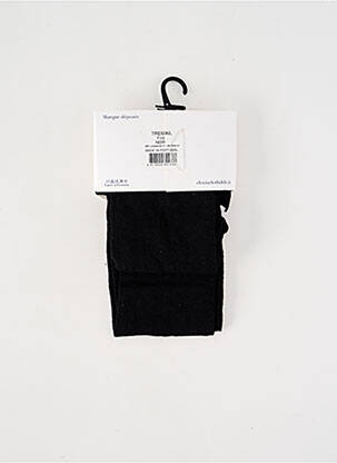 Collants imprimé fantaisie noir CLOVIS & CLOTHILDE femme