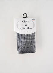 Collants noir CLOVIS & CLOTHILDE pour femme seconde vue