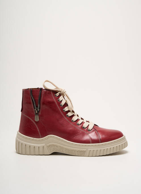 Baskets rouge COCO ET ABRICOT pour femme