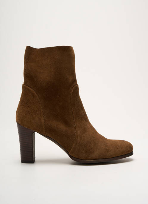 Bottines/Boots marron ALIWELL pour femme