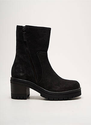 Bottines/boots nubuck talon de 4 à 6cm gris COCO ET ABRICOT femme
