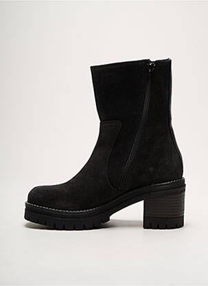Bottines/boots nubuck talon de 4 à 6cm gris COCO ET ABRICOT femme