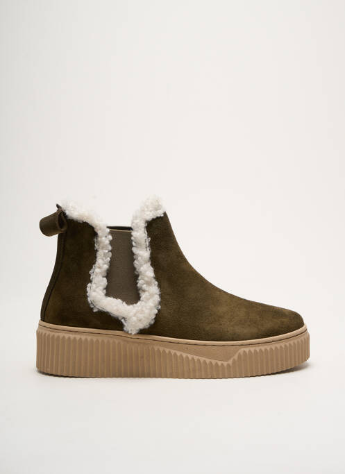 Bottines/Boots vert COCO ET ABRICOT pour femme