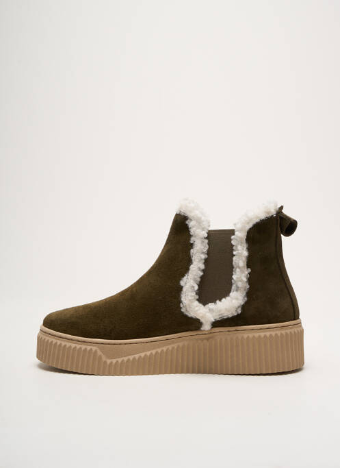 Bottines/Boots vert COCO ET ABRICOT pour femme