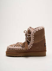 Bottines/Boots marron MOU pour femme seconde vue