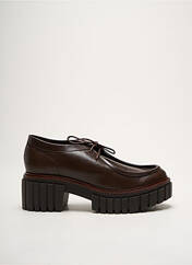 Derbies marron REQINS pour femme seconde vue