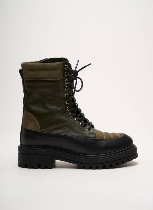 Bottines/Boots vert COCO ET ABRICOT pour femme