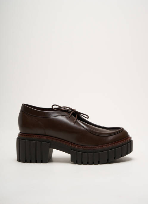 Derbies marron REQINS pour femme